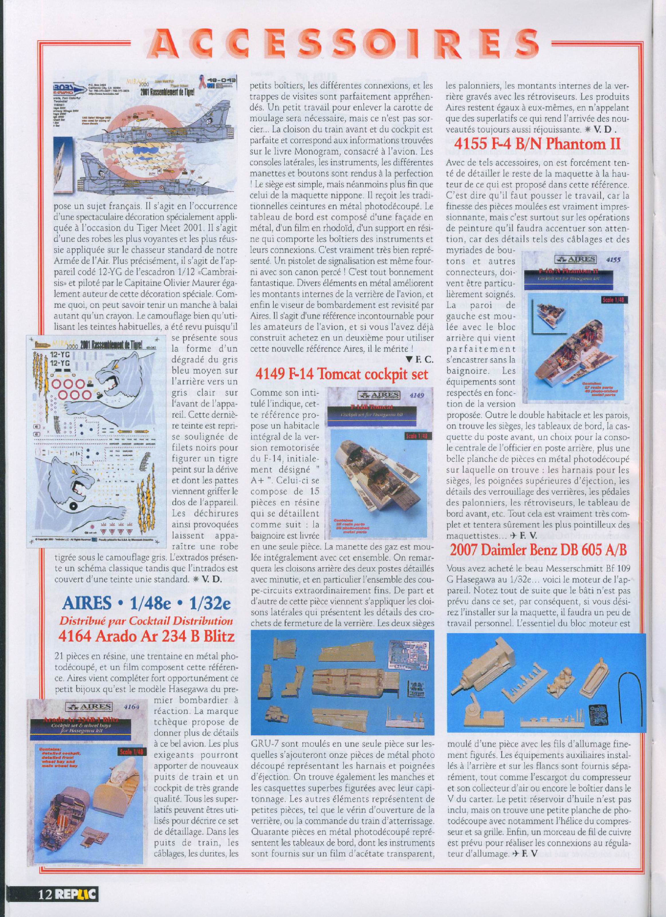 Replic 145 - Sunderland, AH-64, Macci C 202, US Navy